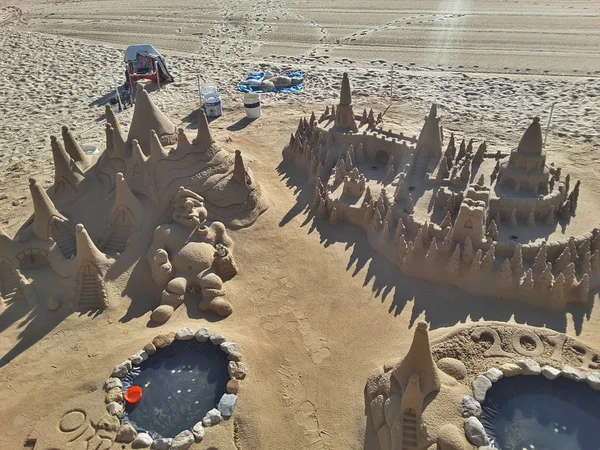 Sandy kalesinde Cascais beach - Portekiz