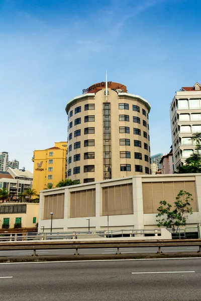 Singapur río frente al mar — Foto de Stock