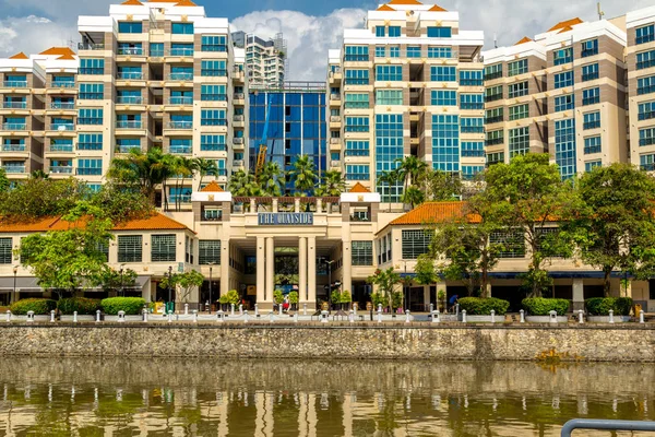 Rio Singapura Waterfront — Fotografia de Stock