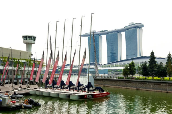 Nábřeží řeky Singapur — Stock fotografie