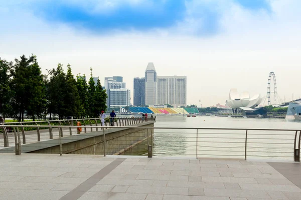 Singapur Nehri Waterfront — Stok fotoğraf