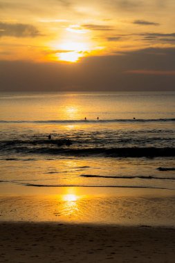 Kata beach on Sunset