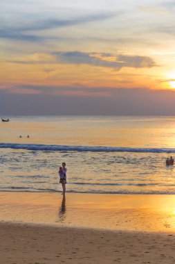Kata beach on Sunset