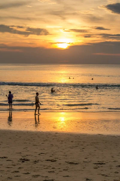 Kata beach on Sunset