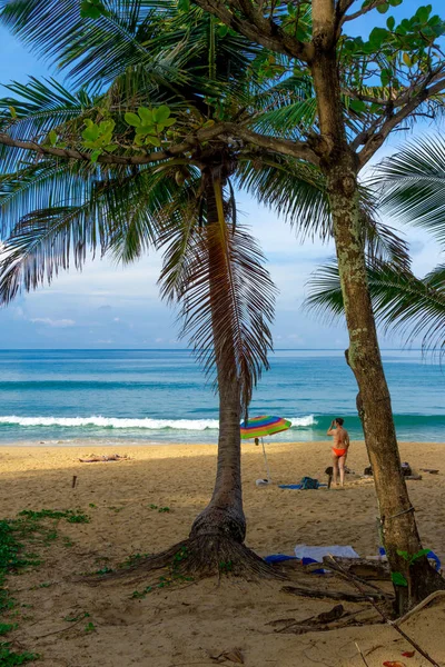 Paesaggio sulla spiaggia a Phuket — Foto Stock