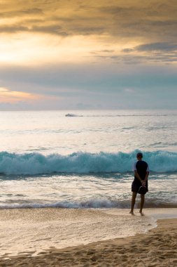 Denizde gün batımı