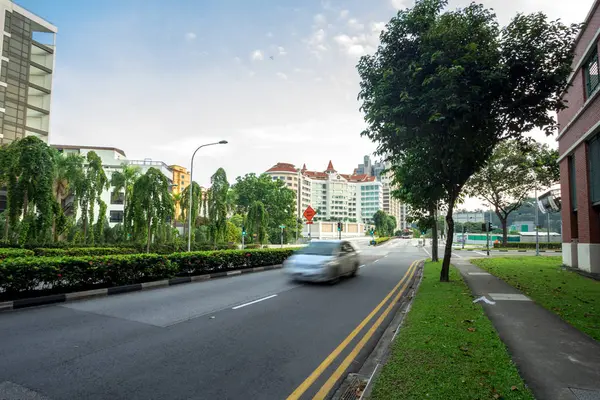 Morgon i Singapore — Stockfoto
