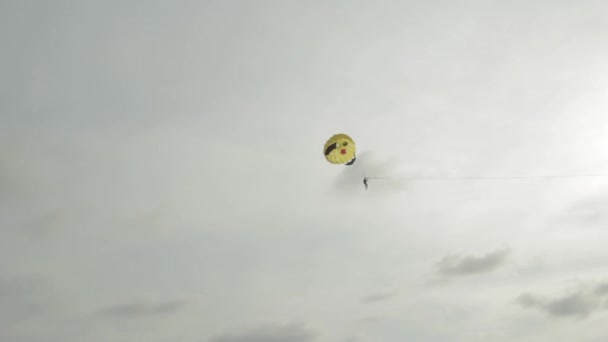 Parachutiste dans le ciel — Video