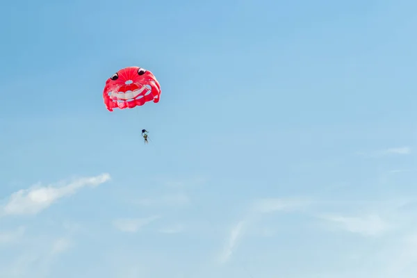 Paraquedistas no céu — Fotografia de Stock