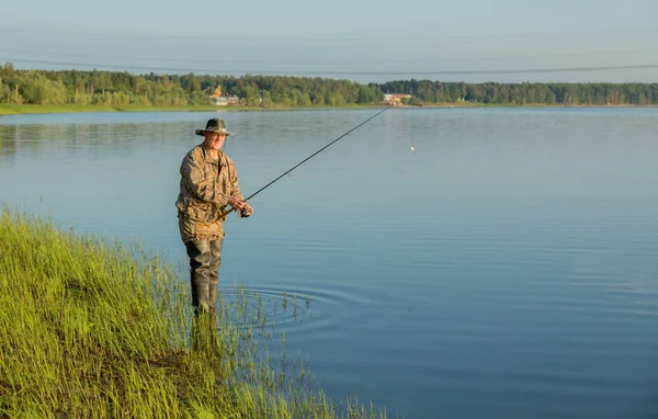 Spinnen auf dem Fluss — Stockfoto