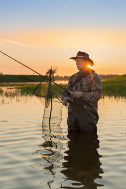 nehir üzerinde iplik