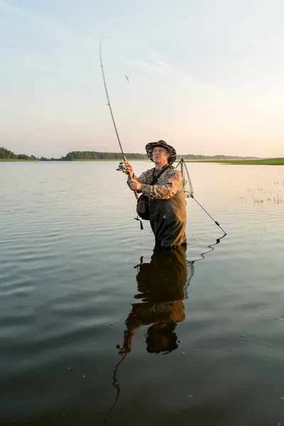 Spinnen auf dem Fluss — Stockfoto