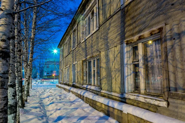 В городских трущобах — стоковое фото