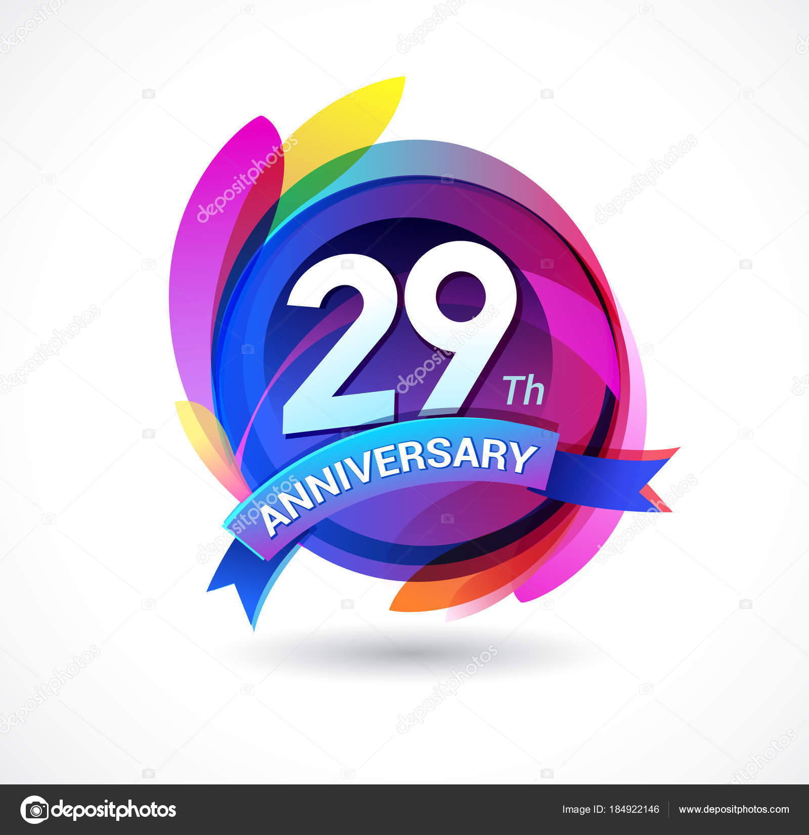 Logo Anniversaire 25 Ans Avec Ruban PNG , Anniversaire, Fête, Logo PNG et  vecteur pour téléchargement gratuit