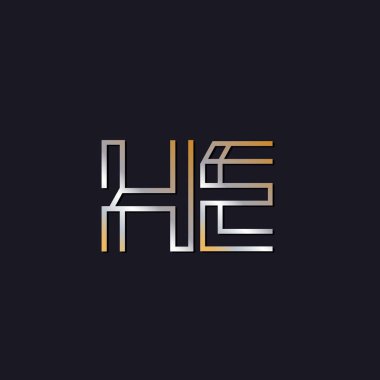 ilk harfleri o koyu arka plan üzerinde logo