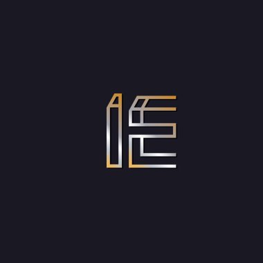 başlangıç harfi Yani koyu arka plan üzerinde logo
