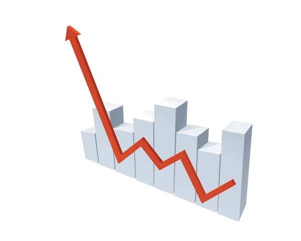 Инфографический Шаблон Бизнес Графиком Анализ Обработки Данных — стоковый вектор