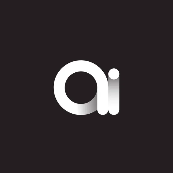 koyu arka plan üzerinde AI harf logo