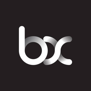 koyu arka plan üzerinde BX harf logo