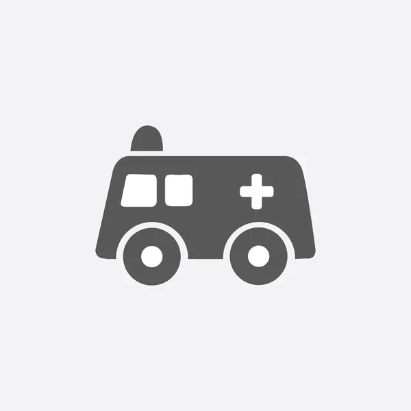 Ambulance Pictogram Vectorillustratie Pictogram — Stockvector