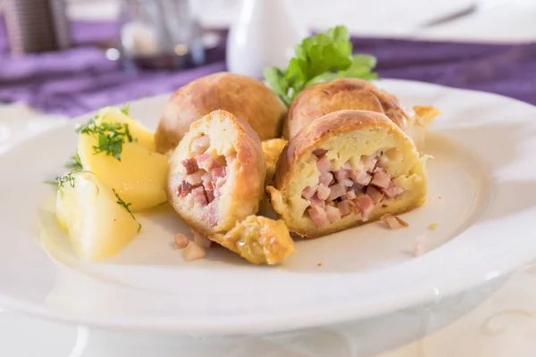 fırında pastırma köfte