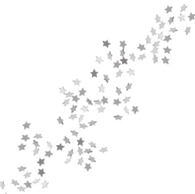 Düşen konfeti yıldız