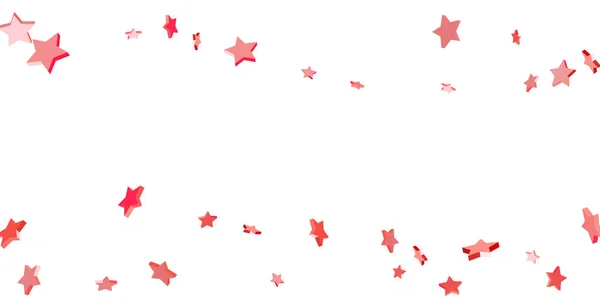 Sternschnuppen auf weißem Hintergrund — Stockvektor