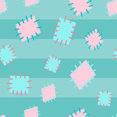 Dikişsiz desen renk yamalar.