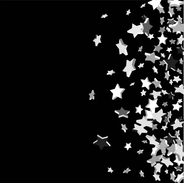 Falling confetti stars — Vector de stoc