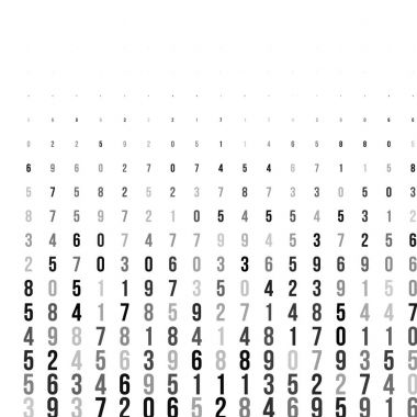 Soyut yarı ton doku numaraları ile.