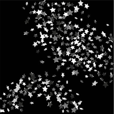 Düşen konfeti yıldız