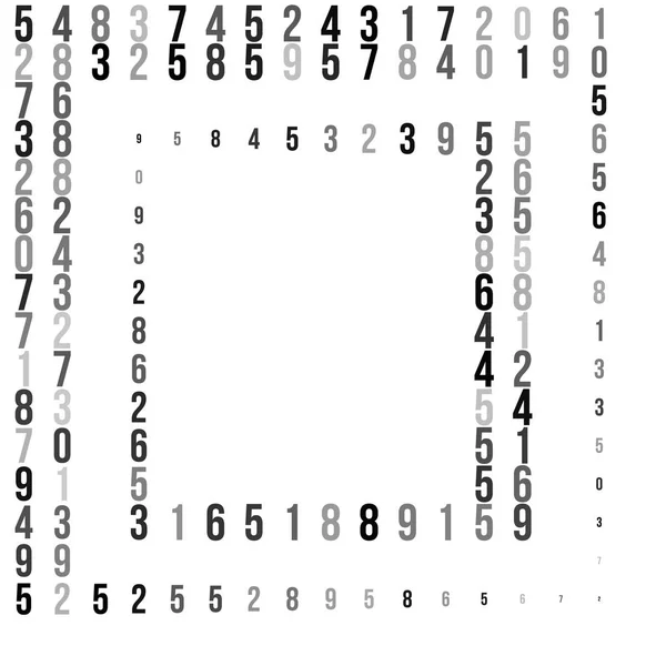 数字で抽象的なハーフトーン テクスチャ. — ストックベクタ