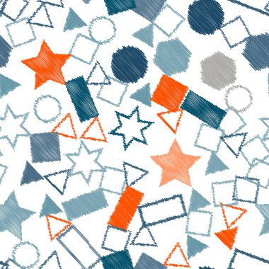 Sorunsuz arka plan renkli soyut