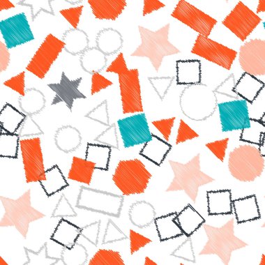 Sorunsuz arka plan renkli soyut