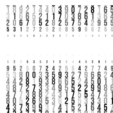 Soyut yarı ton doku numaraları ile.