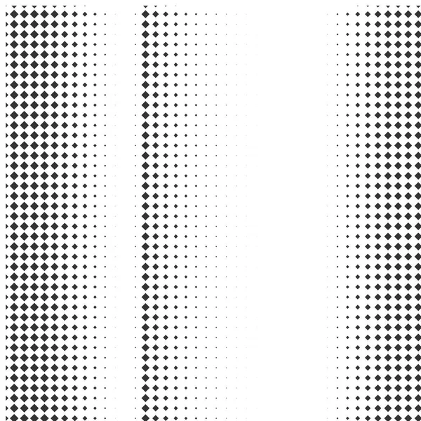 Abstract halftone texture with rhombuses. — Stock Vector