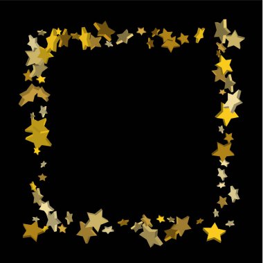 Düşen konfeti yıldız