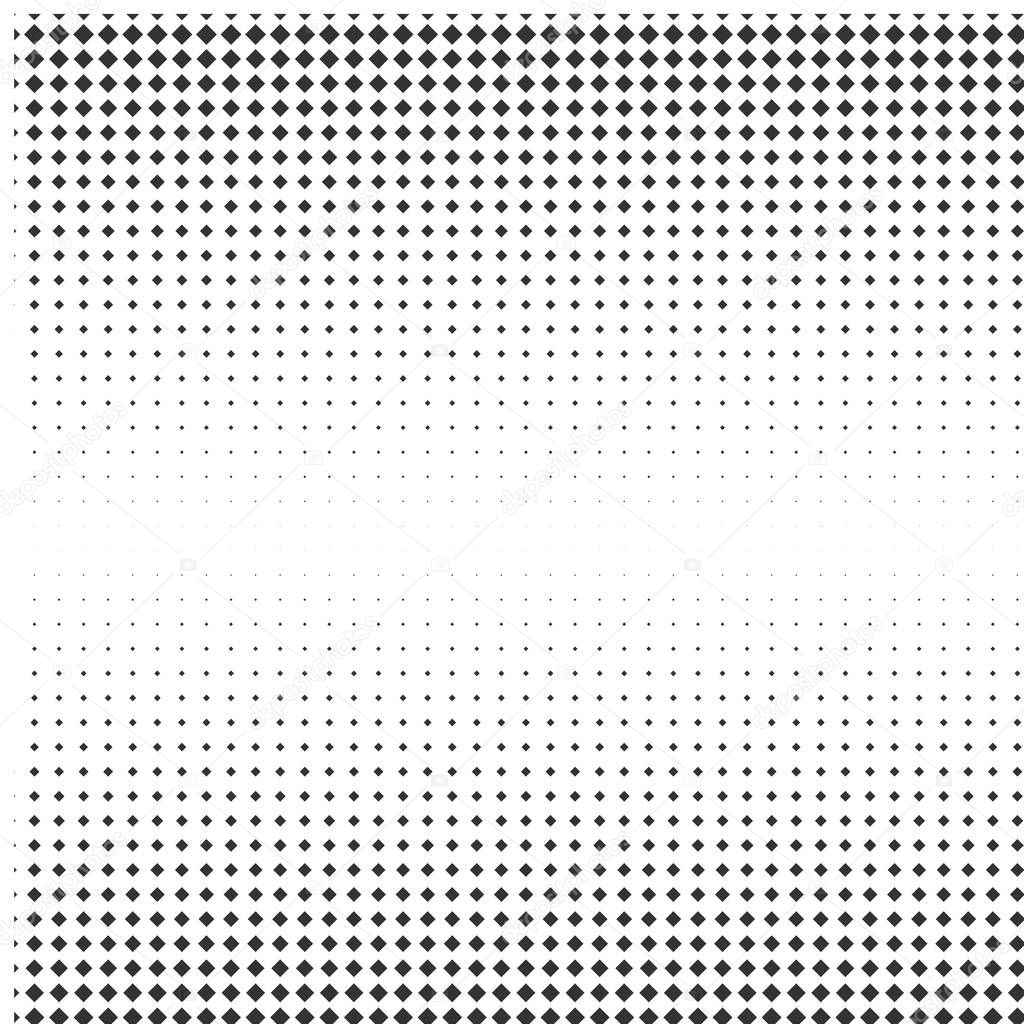 Abstract halftone texture with rhombuses.