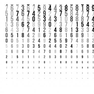 Soyut yarı ton doku numaraları ile.