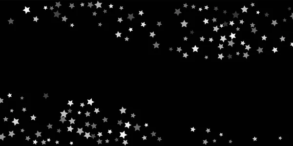 Étoile confettis volante abstraite . — Image vectorielle