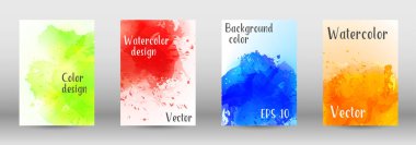 Sulu boya sprey resmini kapaklı tasarım.