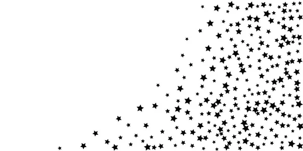 Estrela de confetes voadora abstrata. Um fundo estrela em queda . —  Vetores de Stock