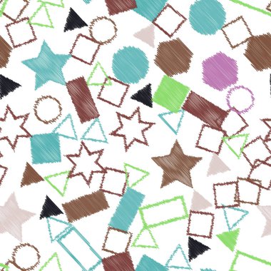 Sorunsuz arka plan renkli soyut