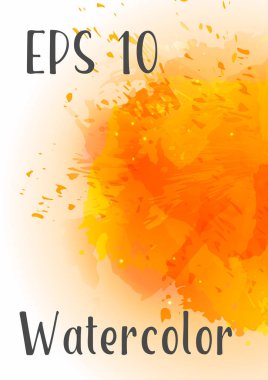 Vektör suluboya arkaplan.