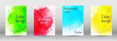 Sulu boya sprey resmini kapaklı tasarım.