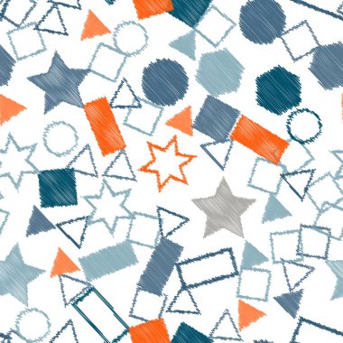 Sorunsuz arka plan renkli soyut