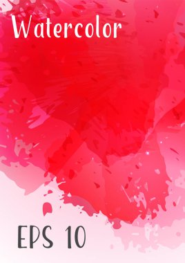 Vektör suluboya arkaplan.