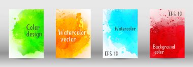 Sulu boya sprey resmini kapaklı tasarım.