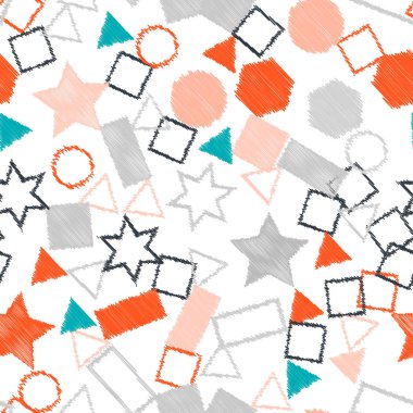 Sorunsuz arka plan renkli soyut