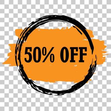 Modern minimalist satış afiş.